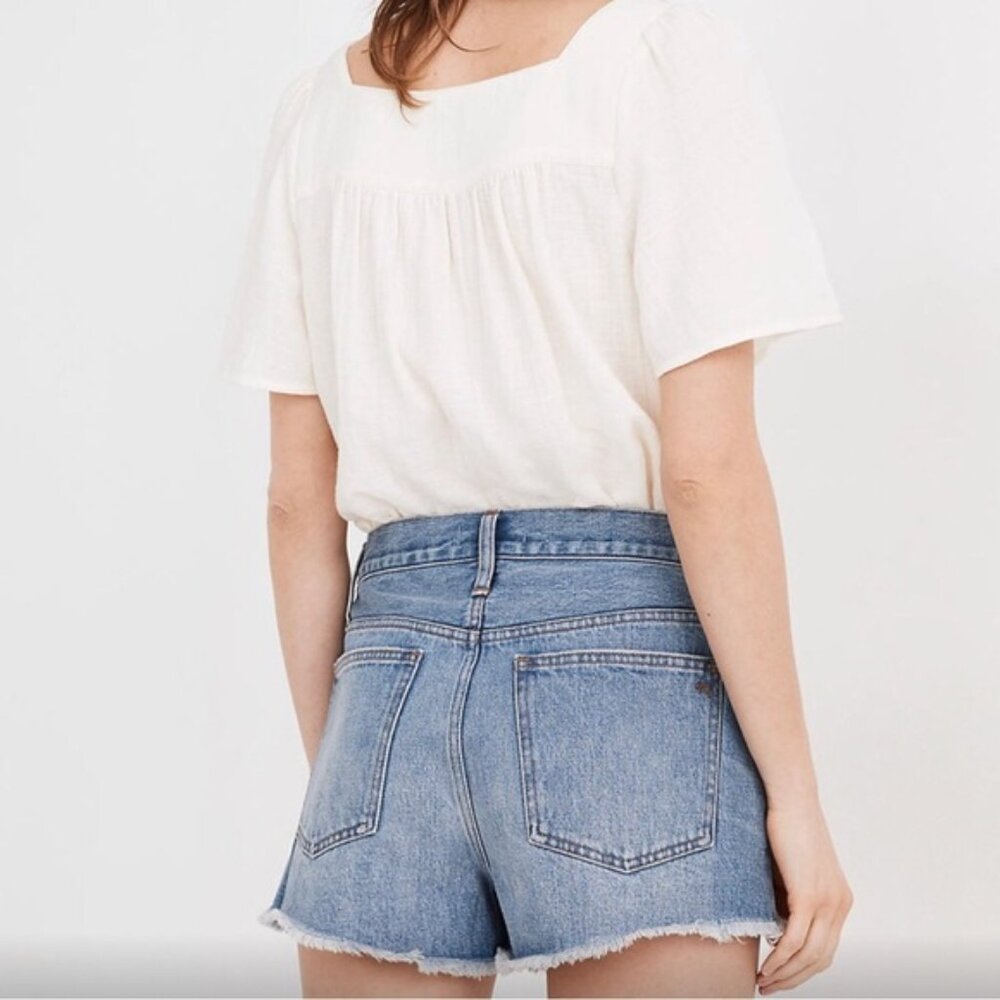 Madewell Relaxed Denim Shorts Size 30 - Picture 2 of 10